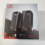 Redragon GS520 Anvil Rgb Led Pc Desktop Speakers, Stereo, Usb 3.5MM Cable. Fixed Price $38.00.