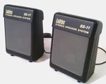 Labtec Stereo Speaker System SS-11 Computer/phone Black Tested Working. Fixed Price $19.99.