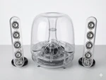 Harman Kardon Soundsticks Ii Subwoofer W/ 2 Satellites & Charger. Fixed Price $69.00.