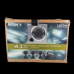 Sony SRS-D4100 4.1 Multimedia Speaker System 120W Pc Gaming / Music Subwoofer. Fixed Price $102.00.