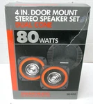 Vintage Sparkomatic Compact SK400 Door Mount Speakers - New/box. Fixed Price $37.99.
