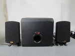 Klipsch Promedia 2.1 Thx Computer Speaker System With Subwoofer. Fixed Price $109.99.
