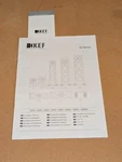 Oem Kef Q-series Speakers Instruction Manual Q100 Q300 Q500 Q700 Q900 Q800DS. Fixed Price $19.99.