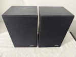 Bose Model 21 Bookshelf Speakers Pair 2.0 Channel Black Wired 50W Banana Jack. Fixed Price $53.99.