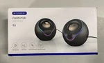 Lenrue G1-USB Black Portable Wired 2.0 Desktop Speaker Rgb. Fixed Price $16.24.