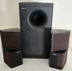 Bose Acoustimass SE5 Series Ii System - L/r Cube & Sub Tested. Fixed Price $125.00.