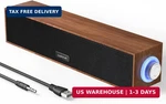 Uakinat Computer Speakers,wooden Multimedia Digital Speaker,usb Powered 3.5MM Au. Fixed Price $16.23.