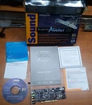Creative Labs SB0570 Pci Sound Blaster Audigy Se Card W/box, Cd, Guide. Fixed Price $26.00.
