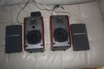 Singing Wood BT25 Powered Bluetooth Studio Monitor Bookshelf Speakers. Fixed Price $50.00.