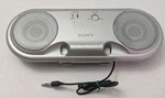 Sony SRS-T88 Active Speaker System For Walkman Tested Working Mising Back Stand. Fixed Price $25.47.