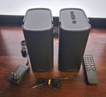 Creative T100 2.0 Compact Hi-fi Bluetooth Speakers + Remote Tested Works Great. Fixed Price $59.99.