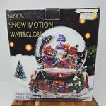 Musical Snow Motion Christmas Water Globe (joy To The World) Box Holiday. Fixed Price $49.99.