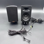 Klipsch Promedia 2.1 Thx Certified Satellite Speakers With Control Pod & Cables. Fixed Price $60.00.
