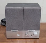 Edifier R18 Multimedia Black And Gray Desktop Speakers Tested Working. Fixed Price $24.95.