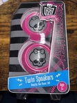 Sakar New & Sealed Monster High Twin Speakers Set Amplify Your Music!. Fixed Price $12.95.