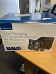 Insignia 2.1 Bluetooth Ledlighted Speaker System Desktop Book Shelf Pc Computer. Fixed Price $37.99.
