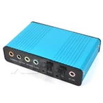 Newest Hot Usb 2.0 Sound Card 6 Channel 7.1 And 5.1 Optical External Audio. Fixed Price $27.99.
