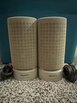 Sony SRS-88 Pc High Performance Amplified Active Speaker System Pair Tested. Fixed Price $50.00.