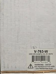 Valcom V-763-W One Way Desktop Speaker, White. Fixed Price $75.00.