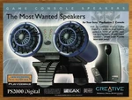 Cambridge Soundworks Playworks PS2000 Speakers Print Ad/poster Art. Fixed Price $14.99.