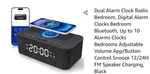 Bluetooth Speaker, Wireless Charger, White Noise, Dual Alarm Clock, Radio.. Fixed Price $50.00.