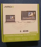 Aimos 2-PORT Usb Kvm Switch For Dual Monitor Control. Fixed Price $16.99.