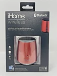 New Ihome IBT69RX Bluetooth Wireless Rechargeable Mini Speaker Red. Fixed Price $16.00.