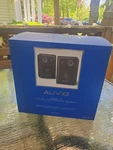 Auvio 100W X 2 3-WAY Indoor/outdoor Speakers One Pair 4000016 Water Resistant. Fixed Price $59.00.