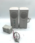 Labtec 2-PIECE Speaker System LCS-1020 Includes Power Cord. Fixed Price $8.99.