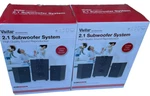 Vivitar 2.1 Subwoofer Speaker System V79033N-COMPUTER Laptop MP3 Player (2 Pk). Fixed Price $67.99.