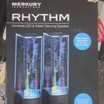Merkury Innovations Rhythm Led Water Dancing Usb 2.0 Channel Speaker. Fixed Price $30.00.