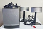 Bose Companion 5 Multimedia Speaker System & Subwoofer, Control Pod Tested. Fixed Price $220.00.