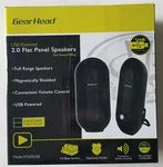 Brand New! Gear Head Usb Powered 2.0 Flat Panel Speakers. Fixed Price $16.99.