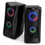Befree Sound Dual Computer Gaming Speakers With Aux And Usb Input Connections. Fixed Price $26.99.