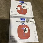 Logitech Ultimate Ears Wonderboom 2 Portable Waterproof Bluetooth Speaker (red). Fixed Price $95.00.
