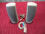 Hp Polk Audio Desktop Speakers P/N#5064-9419 Open Box. Fixed Price $10.00.