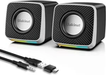 Uakinat E-1085 Rgb Computer Speakers Wired Usb Multimedia Desktop. Fixed Price $12.99.