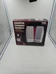 7" Cyber Acoustics 2 Peice Speaker Set. Fixed Price $11.43.