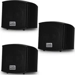 Acoustic Audio Mountable Indoor Black Speakers 600W Piece Set AA321B-3S. Fixed Price $55.88.