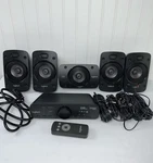 Logitech Z906 5.1 Surround Thx Speakers & Controller , Remote - No Subwoofer. Fixed Price $150.00.