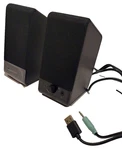 Amazon Basics Computer Speakers For Desktop / Laptop Pc Usb-powered Black 2.1. Fixed Price $13.08.