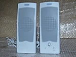 Altec Lansing ACS22 Computer Speakers Multimedia System (white). Fixed Price $30.99.