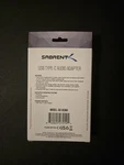 Sabrent Usb Type-c Audio Adapter Black/grey (windows/linux/ios Compatible). Fixed Price $5.00.