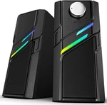 Lenrue Computer Speakers For Desktop Pc With Easy Knob, Clear Powerful Sound,. Fixed Price $15.79.