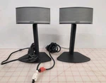 Bose Companion 5 Multimedia Speaker System Left & Right Satellites Tested Works. Fixed Price $51.59.