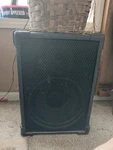 Two 18' Crate Speakers, 10' WOOFER-8OHMS. Fixed Price $145.00.