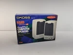 VINTAGE1990S Koss Amplified Computer Speakers. Fixed Price $45.00.