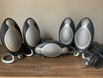 Pc Set Dell Altec Lansing ADA995 Thx 5.1 Speaker System-tested Working. Fixed Price $59.49.