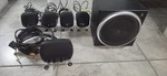 Logitech Z-640 Dolby 5.1 Surround Sound System Speakers Subwoofer Pc Video Game. Fixed Price $79.99.