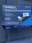 Sabrent Usb To Dvi/vga/hdmi External Video Adapter Open Box. Fixed Price $10.99.